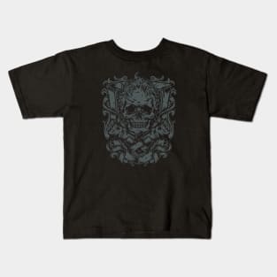 Fire Skull MMA Kids T-Shirt